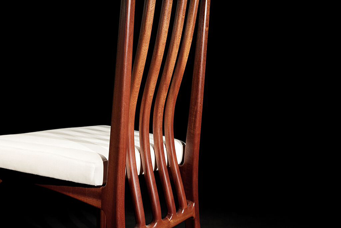 Ferrer Dining Chair by Tim Noone, furniture design, Roselands, NSW.