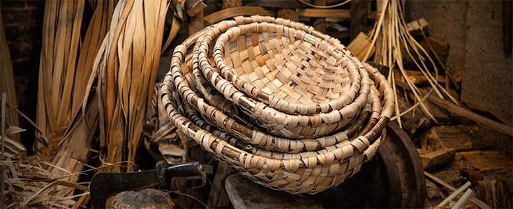 How to make an oak swill basket