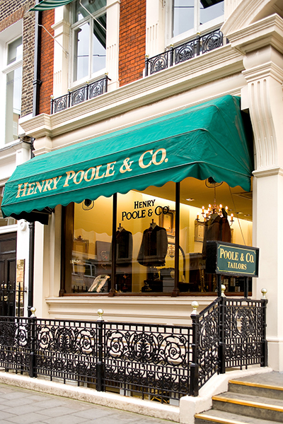Merchant-and-Makers-Henry-Poole-&-Co-Savile-Row-17-Exterior-of-Shop