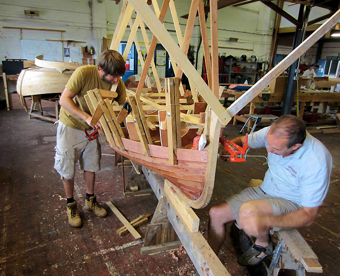 Merchant-and-Makers-Boat-Building-Academy--23-10-ft-Traditional-Clinker-Rowing-Boat