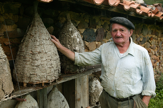 Merchant-and-Makers-Honey-Gathering-25-Straw-Beehive-Basque-Country