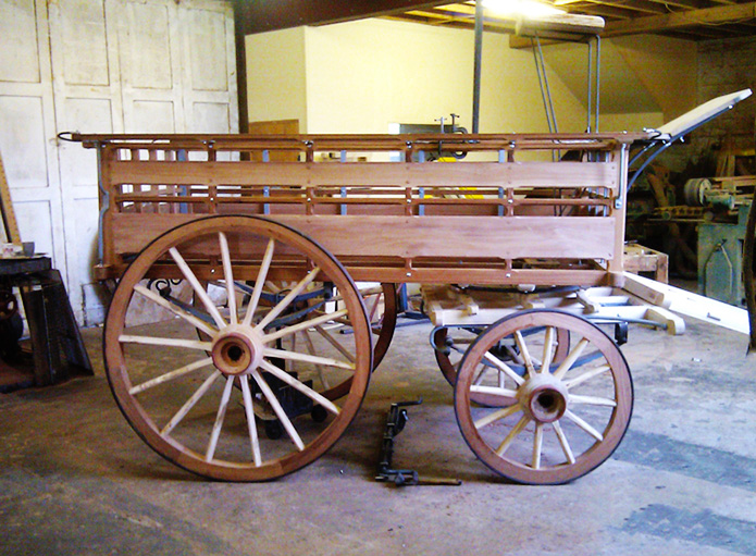 Merchant-and-Makers-Mike-Rowland-and-Son-Wheelwrights-6-Dray