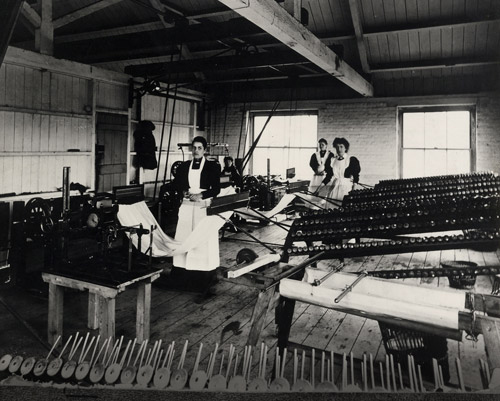 Merchant-and-Makers-Stephen-Walters-Silk-22-Warping-in-the-Sudbury-Mill-c1900