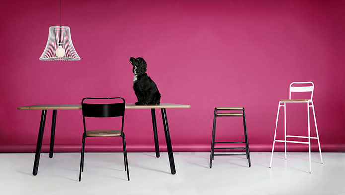 ‘Working Girl’ Table & Chairs by David Irwin for Deadgood