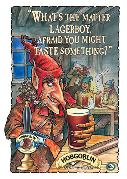Merchant-and-Makers-History-of-Real-Ale-20-Hobgoblin-Lagerboy-Poster-Wychwood-Brewery