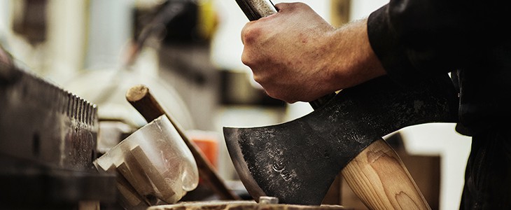 ﻿﻿Gränsfors Bruk & the craft of axe-making